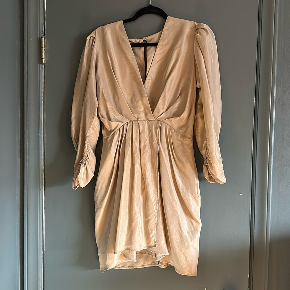 Mariacher Banus Rosario Short Dress - Sand Color